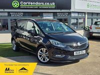 Used Vauxhall Zafira Tourer SRi 140 HP (102 kW) 2018 Black MPV