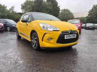 Used Citroën DS3 90 HP (66 kW) 2015 Yellow Hatchback