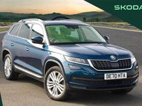 Used Skoda Kodiaq SE L 187 HP (137 kW) 2020 Petrol blue metallic SUV