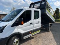 used Ford Transit 2.0 TDCi 130ps Double Crew cab tipper 91k PLUS VAT