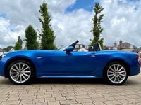 Used Fiat 124 Spider Lusso 140 HP (102 kW) 2017 Blue Cabriolet