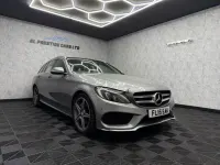Used Mercedes C300 AMG line 2015 Silver Estate