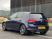 Used VW Golf VII GT 150 HP (110 kW) 2015 Blue Hatchback