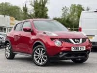 Used Nissan Juke Tekna 2015 Red SUV