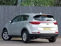 Used Kia Sportage 114 HP (83 kW) 2017 Silver SUV