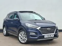 Used Hyundai Tucson Premium SE 177 HP (130 kW) 2019 Blue SUV