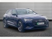 Used Audi e-tron Black Edition 300 kW (408 HP) 2022 Navarra blue SUV