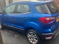 Usado Ford Ecosport Titanium 125 HP (91 kW) 2018 Azul SUV
