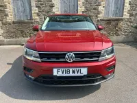 Used VW Tiguan SE 150 HP (110 kW) 2018 Red SUV