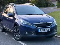 Used Peugeot 2008 Active 69 HP (50 kW) 2014 Blue SUV