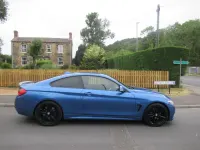 Used BMW 420 M Sport 190 HP (139 kW) 2017 Blue Coupe