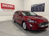 Used Ford Focus Titanium 120 HP (88 kW) 2020 Red Estate