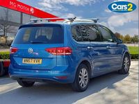 Used VW Touran SE 115 HP (84 kW) 2017 Blue MPV