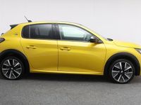 Used Peugeot e-208 GT 100 kW (136 HP) 2022 Yellow Hatchback