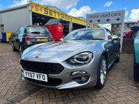 used Fiat 124 Spider 1.4 MULTIAIR LUSSO PLUS AUTO EURO 6 2DR PETROL FROM 2017 FROM TUNBRIDGE WELLS (TN2 3EY) | SPOTICAR