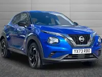 Used Nissan Juke N-Connecta 114 HP (83 kW) 2023 Magnetic blue SUV