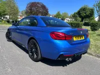 Used BMW 435 M Sport 2018 Blue Cabriolet