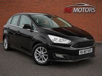 Begagnad Ford C-MAX Zetec 120 HK (88 kW) 2016 Svart Minibuss