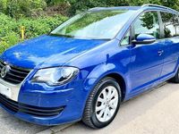 Used VW Touran Match 105 HP (77 kW) 2010 Blue MPV