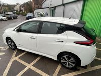 Used Nissan Leaf Acenta 110 kW (150 HP) 2020 White Hatchback