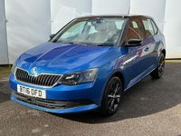 Used Skoda Fabia Colour Edition 2016 Blue Hatchback