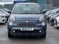Used Fiat 500L Cross 95 HP (69 kW) 2021 Blue MPV