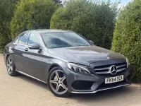Used Mercedes C220 AMG line 170 HP (125 kW) 2014 Grey Sedan