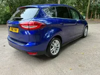 Used Ford C-MAX Zetec 120 HP (88 kW) 2016 Blue MPV