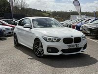 Begagnad BMW 120 M Sport 2018 Vit Halvkombi