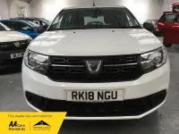 Used Dacia Sandero Ambiance 90 HP (66 kW) 2018 White Hatchback