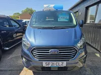 Used Ford Tourneo Custom Titanium 130 HP (95 kW) 2021 Blue Van