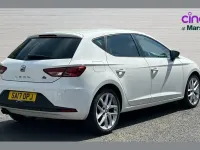 Used Seat Leon FR 123 HP (90 kW) 2017 White Hatchback