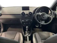 Used Audi A1 Sportback S-Line 125 HP (91 kW) 2018 Black Hatchback