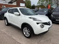 Used Nissan Juke Acenta 110 HP (80 kW) 2016 White SUV