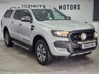 Begagnad Ford Ranger Wildtrack 200 HK (147 kW) 2018 Silver Pickup