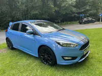 Used Ford Focus Zetec 2015 Blue Hatchback
