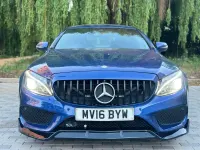 Used Mercedes C220 AMG line 2016 Blue Coupe