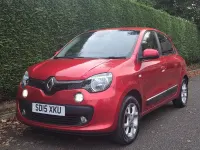 Used Renault Twingo Dynamique 90 HP (66 kW) 2015 Red Hatchback