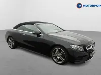 Usado Mercedes E220 AMG Line Premium 2018 Preto Cabrios
