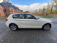 Used BMW 118 Sport Line 136 HP (100 kW) 2018 White Hatchback