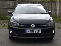 Used VW Polo SE 65 HP (47 kW) 2018 Black Hatchback