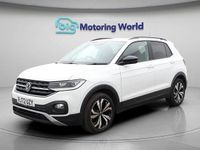 Used VW T-Cross Black Edition 108 HP (79 kW) 2022 White SUV