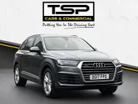 Usado Audi Q7 S-Line 218 HP (160 kW) 2017 Cinzento SUV