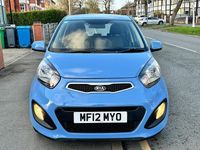 Used Kia Picanto 2012 Blue Hatchback