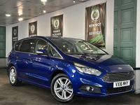 Used Ford S-MAX Titanium 150 HP (110 kW) 2016 Blue MPV