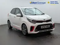 Used Kia Picanto GT-Line S 83 HP (61 kW) 2017 White Hatchback
