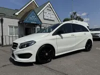 Used Mercedes B200 AMG Line Premium Plus 2016 White Hatchback