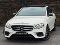 Used Mercedes E400 AMG line 340 HP (250 kW) 2019 White Sedan
