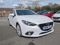Used Mazda 3 Inclusive 105 HP (77 kW) 2016 White Hatchback