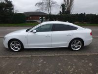 Used Audi A5 S-Line 2025 White Hatchback